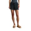 Shorts MARC O'POLO "aus softem Baumwolle-Mix", Damen, Gr. XS, Normalgrößen, muted blau, Obermaterial: 80% Baumwolle, 20% Polyester, unifarben, casual, regular fit kurz, Hosen