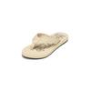Strandschuh MARC O'POLO "mit gewebtem Riemen", Damen, Gr. 38, beige (natural cotton), Obermaterial: 100% Polyester, unifarben, Schuhe