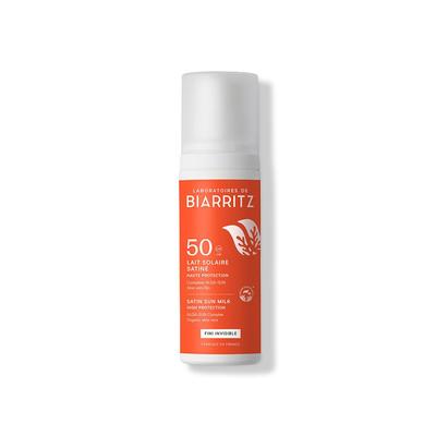 Laboratoires DE Biarritz Lait Solaire Satiné SPF 50 - solaire satiné haute protectio 100 ml Milch Image
