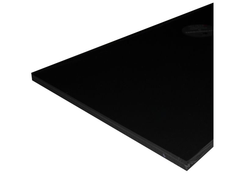 TACO Marine Lumber - 12" x 27" x 3/4" - Black Starboard P10-7512BLK27-1C