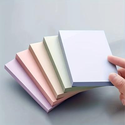 TEMU 500pcs Notes In Portable Notes For Students, Self-adhesive Notebook For On Notes, For School And Office Use Image