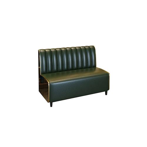 Zweisitzer-Sofa Gastronomiemöbel Cafe Bar Restaurants Hotel Einrichtung Stuhl 120*60*90cm 【Y-83】Grün