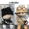 17 cm Labubu Fashion Bear Hoodie Skateboard Set Niedlicher Overall Benutzerdefinierte Lederschuhe