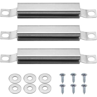 Ahlsen - Set mit 3 Edelstahl-Ersatzbrennern – universell verstellbares Querrohr für Gasgrill Image