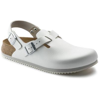 Clog Tokio Super Grip, Naturleder, weiß, Weite normal, Größe 46 - Birkenstock Image