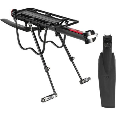 Jopassy - Fahrrad Gepäckträger mit 50 kg Tragkraft,Fahrrad-Heckträger, mit Flügelreflektor für Image