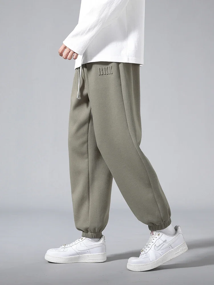 Herren Jogger Baumwolle/Polyester Jogginghose Große Größe 8XL 7XL 6XL Sport Baggy Hosen Sting Banding Hip Hop Lose Haremshose