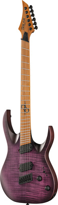 Solar Guitars A1.6FDPB-FF Flame Purple Burst