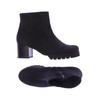 Semler Damen Stiefelette, Gr. 5, schwarz, Leder