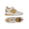 Michael Michael Kors Damen Sneakers, Gr. 10, gelb, Kunstleder, Leder