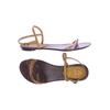 Akira Damen Sandale, Gr. 41, beige, kein Etikett
