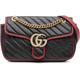 Gucci Hobo Bags - 2016-2024 Small GG Marmont Leather Matelasse Torch - Gr. unisize - in Schwarz - für Damen