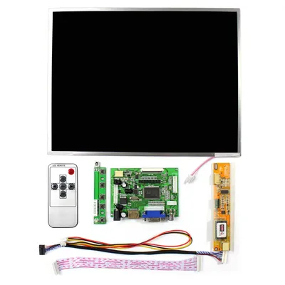 12.1 inch 1024X768 Aspect Ratio 4:3 LCD Screen Replacement for N121X5 LTN121XT with HD VGA+2AV LCD