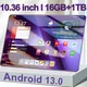 2025 Nuova versione globale 5G Tablet 16GB RAM 1TB ROM Tablet da 10.36 pollici Android 13.0 Pad 10 CoreTablet PC Dual Wifi Dual SIM Card