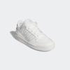 Sneaker ADIDAS ORIGINALS "FORUM LOW CL KIDS", Kinder, Gr. 37, weiß (core weiß, cloud weiß, grau one), Baumwolle, sportlich, Schuhe