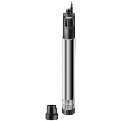 Tiefbrunnenpumpe GARDENA "6000/5 inox automatic, 1499-20", silber (silberfarben), B:19,5cm H:16cm L:89cm, Pumpen, 6000 l/h max. Fördermenge Image