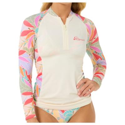 Rip Curl - Women's Cala Vadella L/S UPF Rash Vest - Lycra Gr S weiß Image