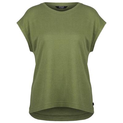 Stoic - Women's WoolHemp VarbergSt. Pique Top - Top Gr 3XL oliv Image