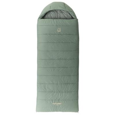 Nordisk - Frigg ±0° Blanket Sleeping Bag - Kunstfaserschlafsack Gr L - bis 190 cm Zip: Complete Grün