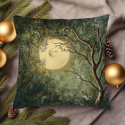 TEMU 1pc Xlnai437 Double-sided , , Washable, , Cushion For Sofa, , Bedroom - 18x18 Image