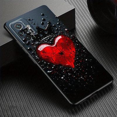 TEMU Love Pattern Phone Case For Xiaomi 12s 10 13 Pro 9t 12 11s 9s 11 Pro 8t 12 Cover Image