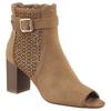 Stiefelette ANISTON SHOES, Damen, Gr. 40, beige (naturfarben), Velourslederimitat, elegant, Schuhe, Abendstiefelette, Frühlingsschuh - NEUE KOLLEKTION
