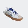 Sneaker ADIDAS SPORTSWEAR "VL COURT 3.0", Gr. 44,5, cloud weiß, crystal weiß, semi lucid blau, Leder, Synthetik, sportlich, Schuhe, inspiriert vom Design des adidas samba