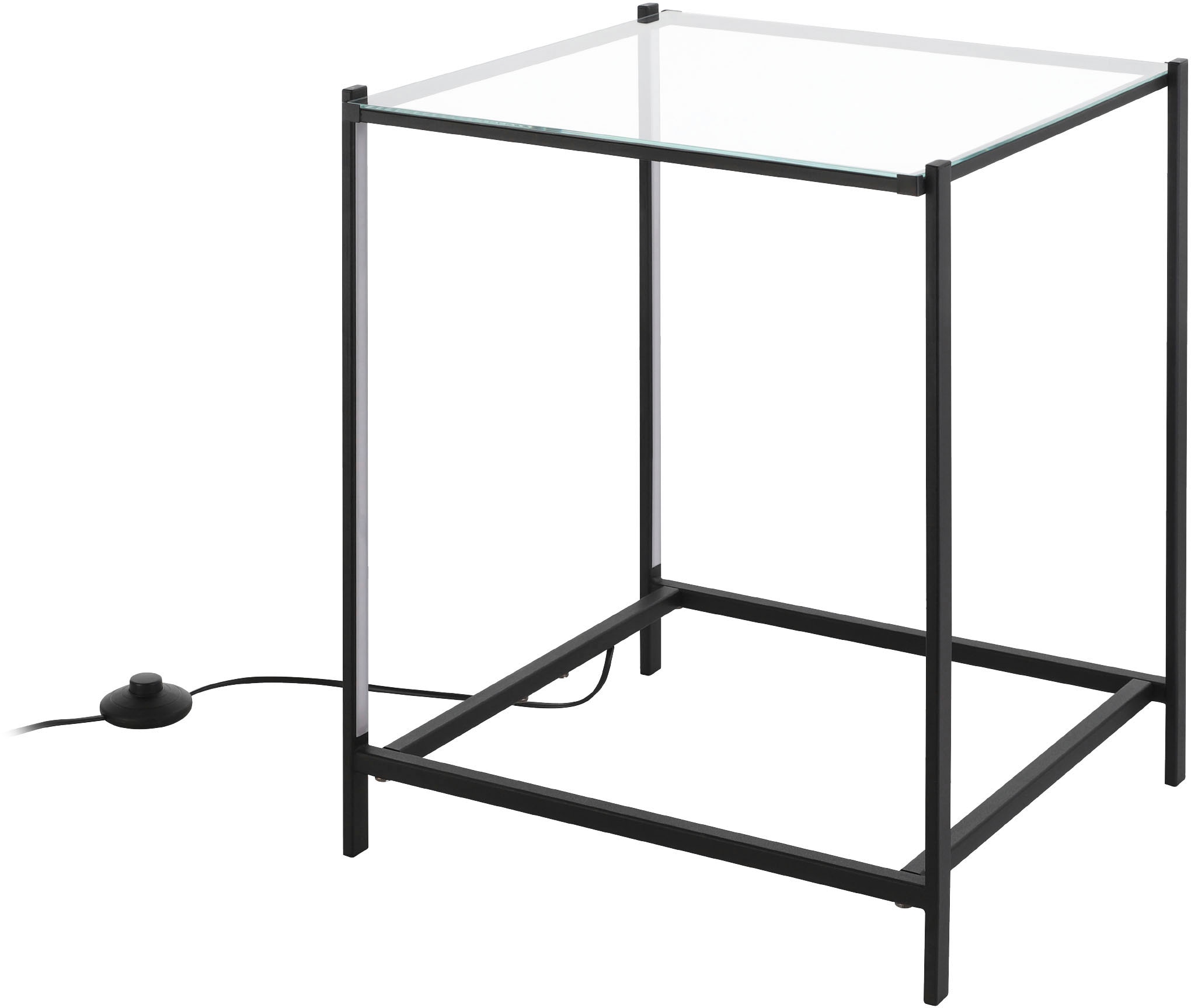EGLO Tischleuchte "NARANJO", schwarz, H: 55,5cm, 1 Stk., Leuchten, Tischleuchte in schwarz aus Stahl - 4,1W - Warmweiß Image