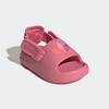 Sandale ADIDAS ORIGINALS "ADIFOM ADILETTE KIDS", Gr. 26, rose tone, semi lucid fuchsia, bliss pink, Synthetik, Textil, sportlich, Schuhe, für Kinder
