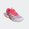 Tennisschuh ADIDAS PERFORMANCE "ADIZERO UBERSONIC 5", Gr. 42, lucid pink, zero metallic, lucid rot, Textil, Synthetik, sportlich, Schuhe