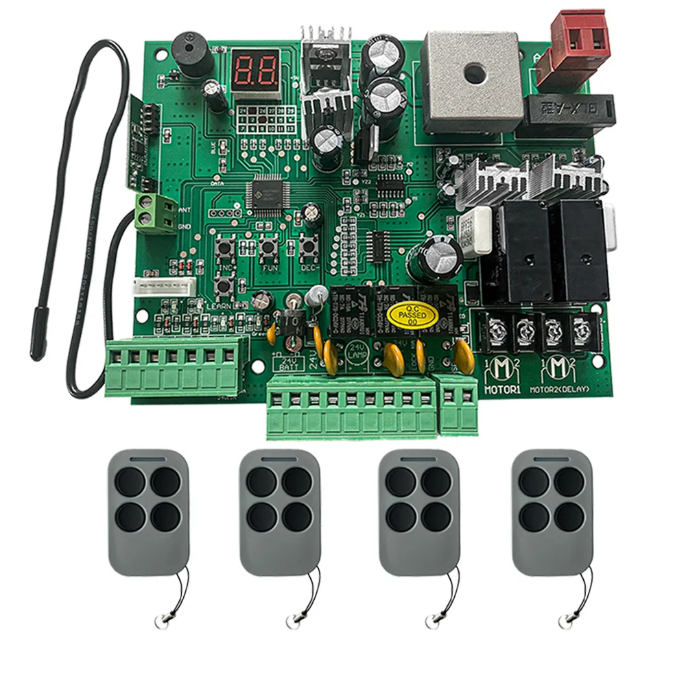 DC 24V PCB Board für automatische Doppelarme Drehtoröffner Steuerplatine Panel Smart Control Center System Ersatzbeschläge Image