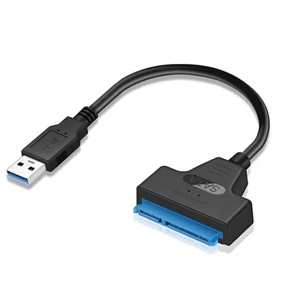 USB 3.0 auf SATA 3-Kabel bis zu 6 Gbit/s für 2,5-Zoll-externe HDD SSD-Festplatte Sata 3 Image