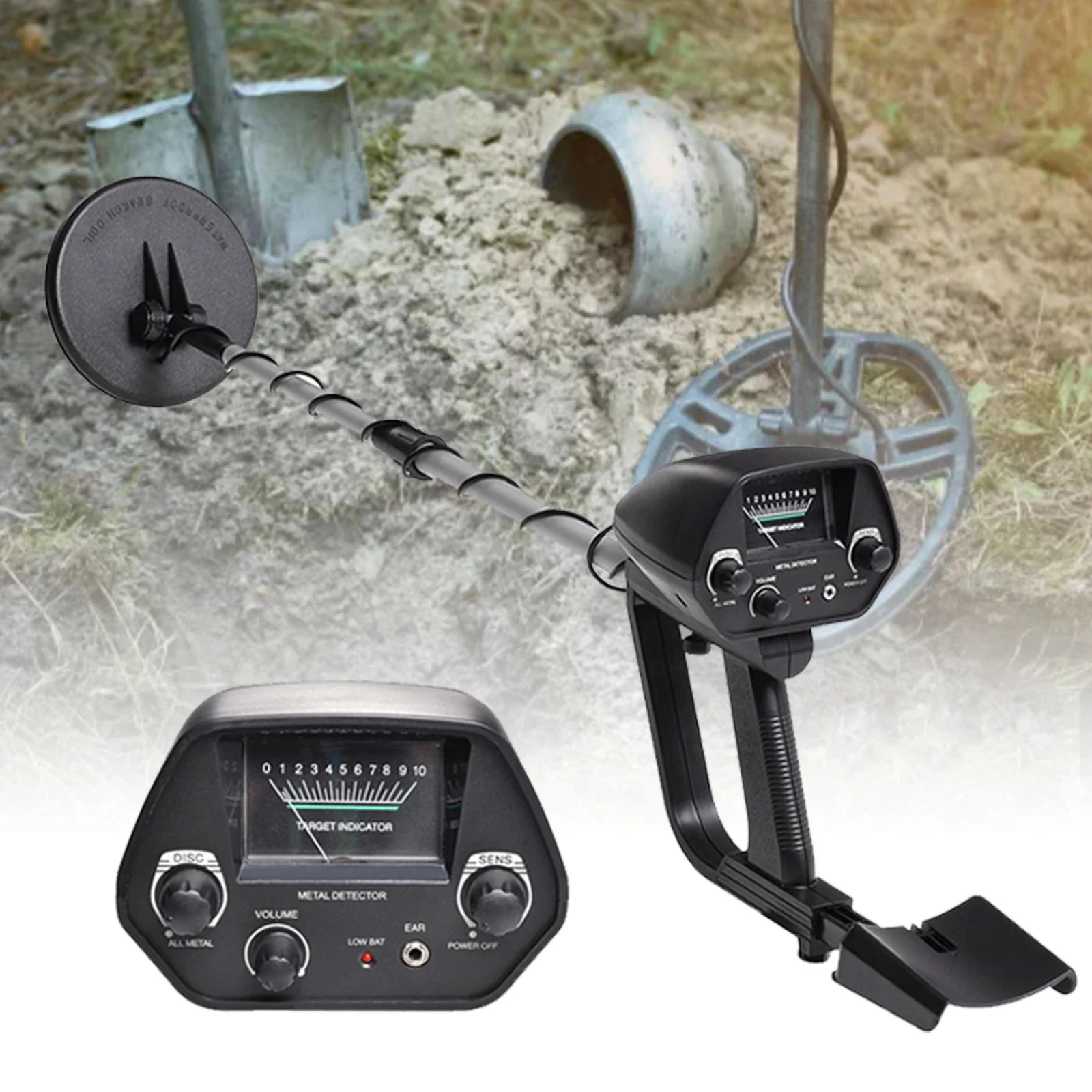 Md4030 profession eller Metall detektor Pin pointer tragbare Gold finder Maschine Schatzsucher Gold tiefe Metall detektor Image