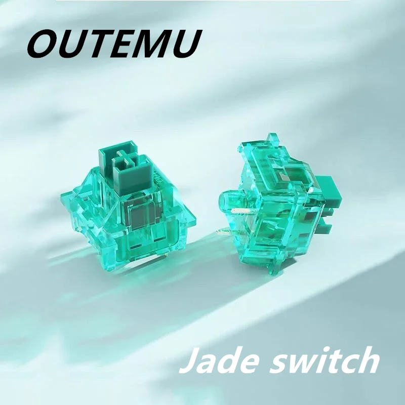 Outemu Jade Linear Switch 3PIN Mechanischer Tastaturschalter Mahjong Sound Hot Plug Image