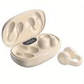 Auricolari True Wireless X58 Bluetooth 5.3 Auricolari a Clip TWS con Custodia di Ricarica Display LED per Viaggi e Ufficio