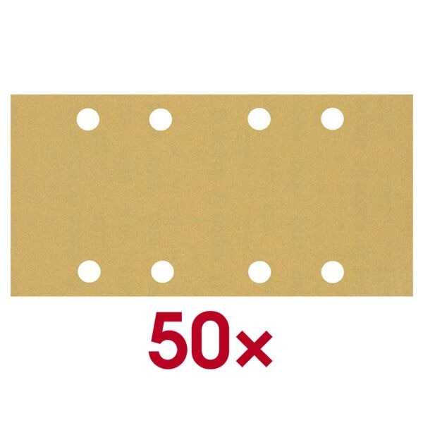 BOSCH Schleifpapier »EXPERT C470 Best for Wood and Paint« 50 St. braun, 9.3 cm Image