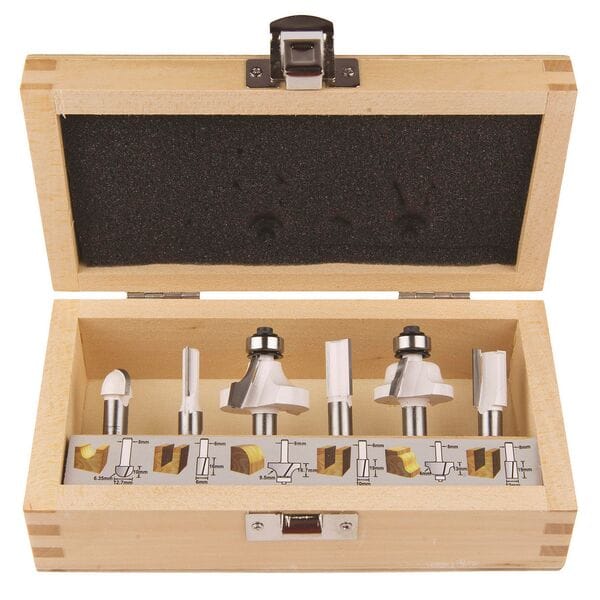 makita Fräser-Set »D-53540« 6-teilig Image