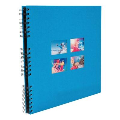 EXACOMPTA Fotoalbum Milano 32x32 cm 60 Seiten blau, 35x3.3 cm Image