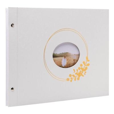 EXACOMPTA Fotoalbum Ringflower 37x29 cm 40 Seiten weiß, 37x2.7 cm Image
