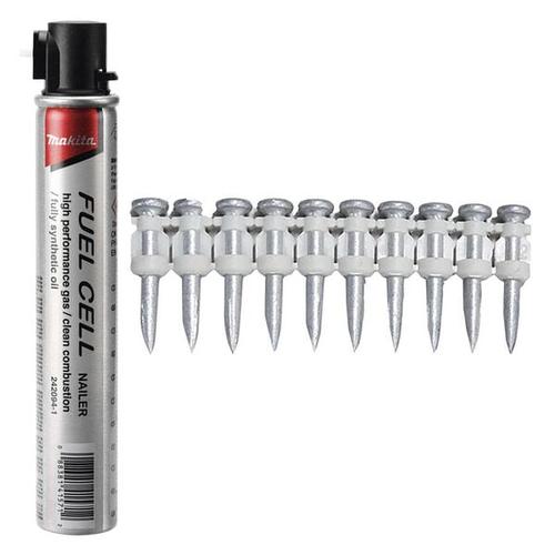 makita Betonnägel-Sortiment »196288-9 HC6« 27 mm 3,1x27 mm 1000 Stück mit Gaskartusche