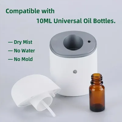 A98I-Waterless Diffuser Waterless Essential Oil Diffuser Forhome, Office, Hotel US Plug