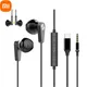 Originale Xiaomi Auricolare cablato HiFi Stereo Auricolare Tipo C 3.5MM Auricolari cablati Metallo Surging Bass Cuffie sportive con microfono