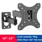 Supports TV réglables, support mural pour téléviseurs LED/LCD 10 à 32 pouces, peut contenir jusqu