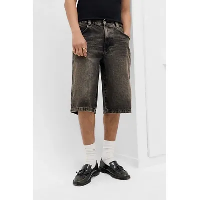 BDG Neo Skate Dark Tint Denim Shorts - Black 36 at Urban Outfitters