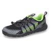 Sneaker DOCKERS BY GERLI, Kinder, Gr. 38, schwarz (schwarz, grau, neon), Textil, sportlich, Schuhe, Sportschuh, Schnürschuh, Freizeitschuh mit gepolsterter Innensohle