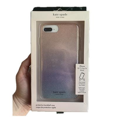 Kate Spade Cell Phones & Accessories | Kate Spade Glitter Ombre Iphone Case - Pink / Purple / Blue | Color: Pink/Purple | Size: Iphone 8 Plus, 7 Plus, 6s Plus, 6 Plus
