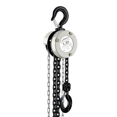 TEMU Wiltec Mini Chain Hoist Up To 1 T, Manual Chain Hoist 3 M Lifting Height, Lifting Equipment With 3 M Load Chain, Manual Lever Hoist, Loadable Lifting Equipment Image