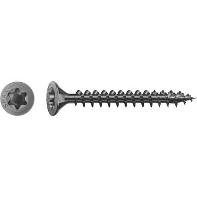 1191040400303 Holzschraube 4 mm 30 mm t-star plus Stahl schwarz blax 200 St. - Spax Image