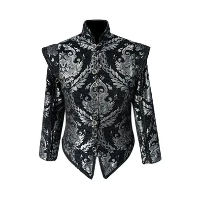 Tudor Herren Cosplay Doublet Mittelalter Tudor elisabethanische Renaissance Edler Prinz Tudor King Image