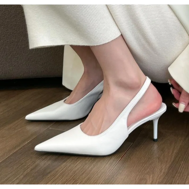Elegante High Heels Silber Pumps Frauen Sommer Pumps Spitz Party Schuhe Frau Solide Dünnen Absätzen Sandalen Damen